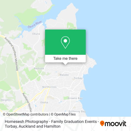 Homesesh Photography - Family Graduation Events - Torbay map
