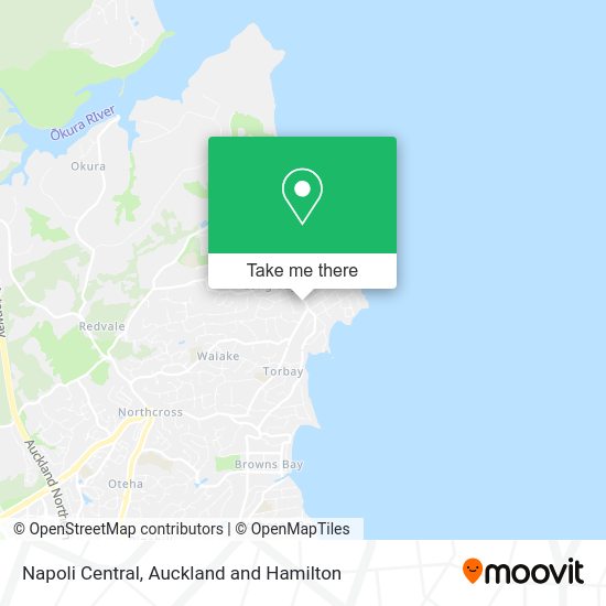Napoli Central map