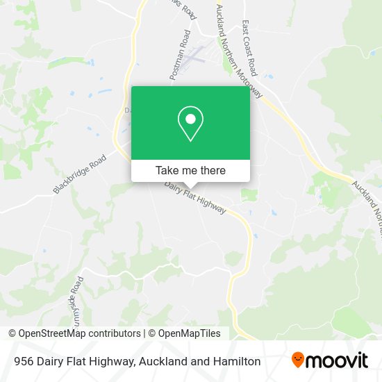 956 Dairy Flat Highway map