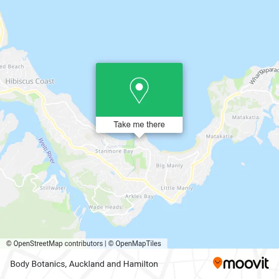 Body Botanics map