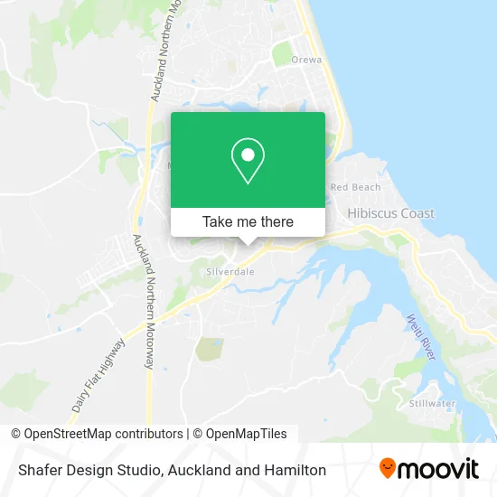 Shafer Design Studio map