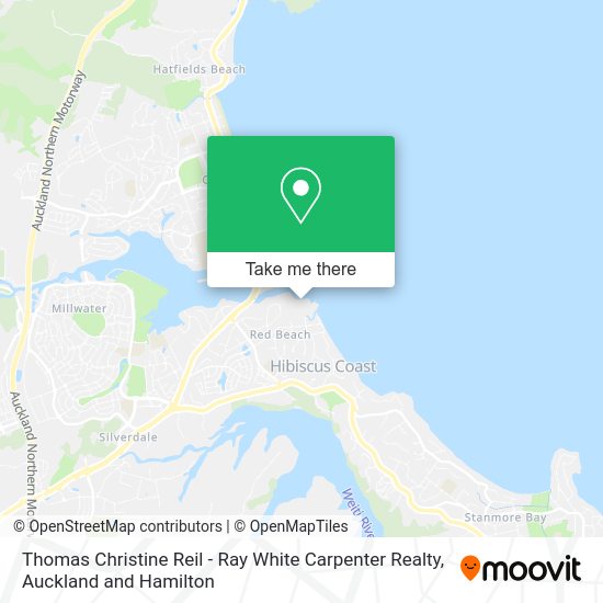 Thomas Christine Reil - Ray White Carpenter Realty map