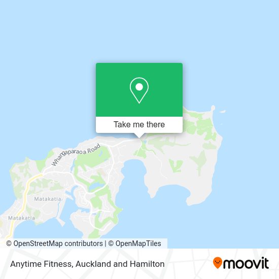 Anytime Fitness map