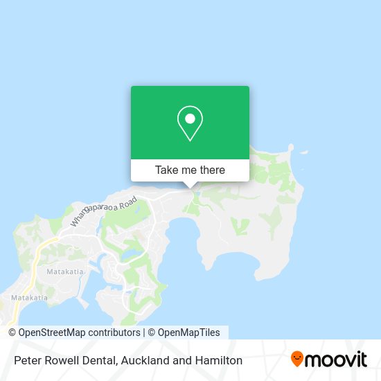 Peter Rowell Dental map