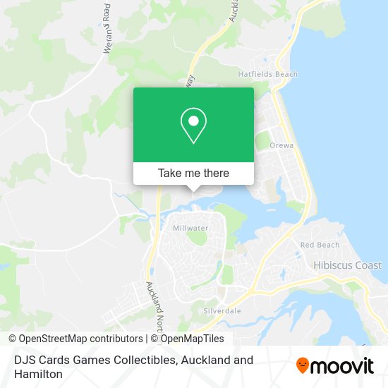 DJS Cards Games Collectibles map