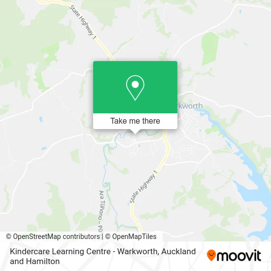 Kindercare Learning Centre - Warkworth map