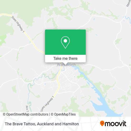 The Brave Tattoo map