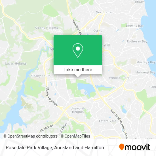 Rosedale Park Village map