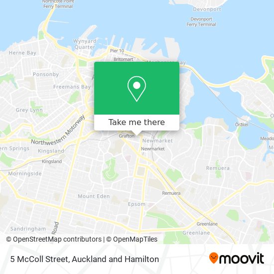 5 McColl Street map