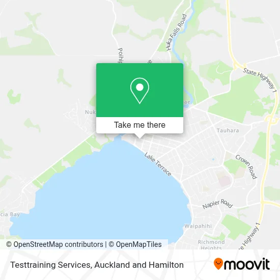 Testtraining Services map