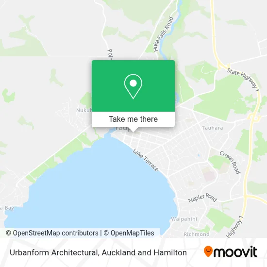 Urbanform Architectural map