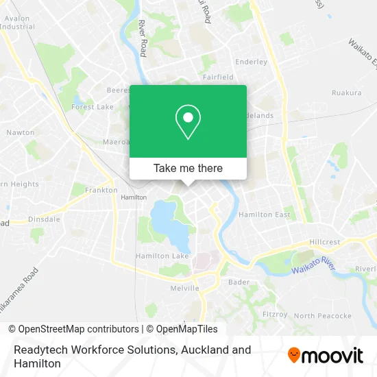 Readytech Workforce Solutions map