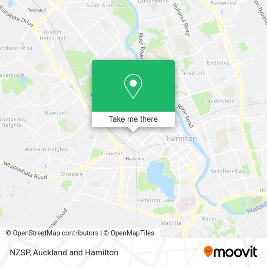 NZSP map