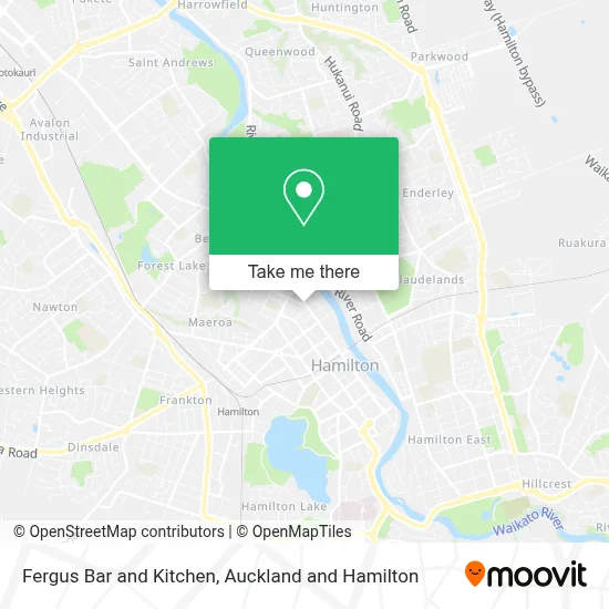 Fergus Bar and Kitchen map
