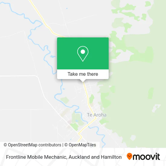 Frontline Mobile Mechanic map