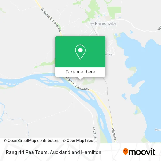 Rangiriri Paa Tours map