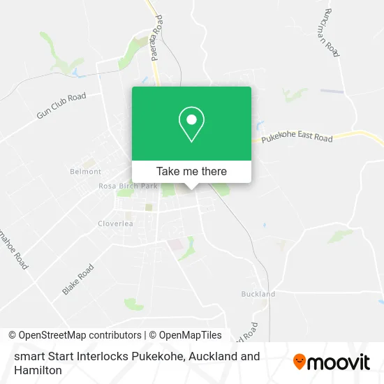 smart Start Interlocks Pukekohe map