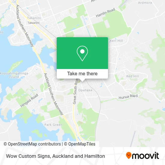 Wow Custom Signs map