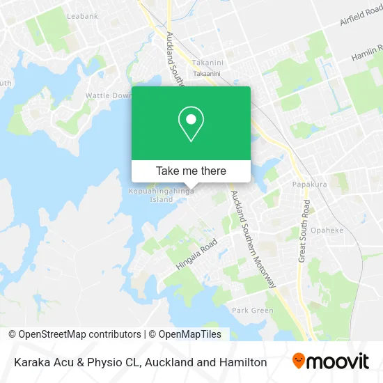 Karaka Acu & Physio CL map