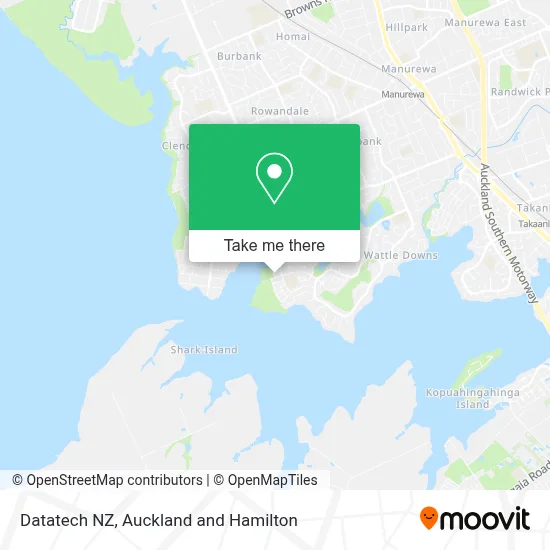 Datatech NZ map