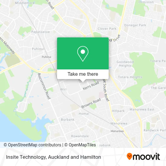 Insite Technology map