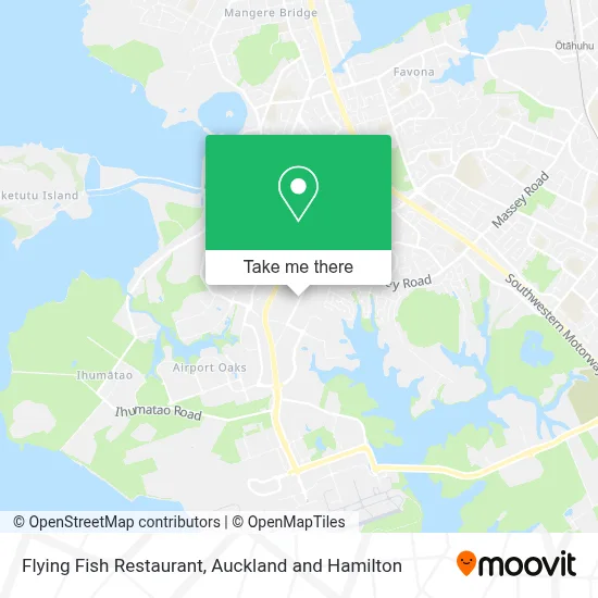 Flying Fish Restaurant map