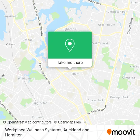 Workplace Wellness Systems map