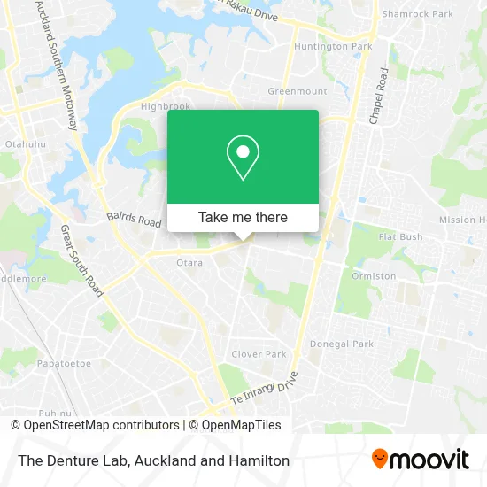 The Denture Lab map