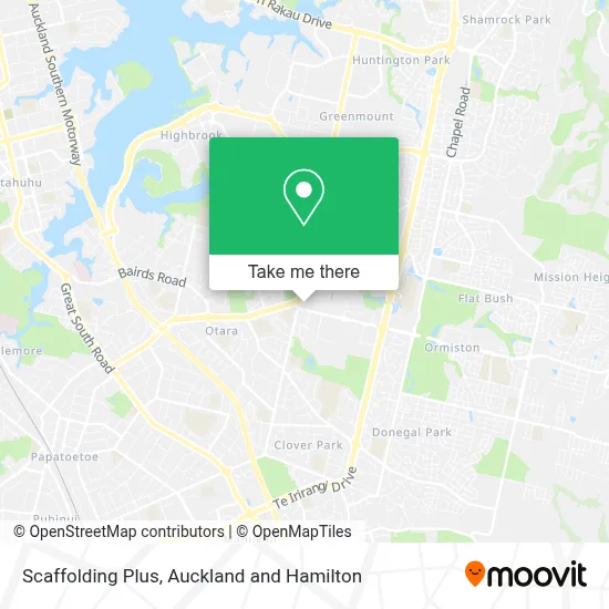 Scaffolding Plus map