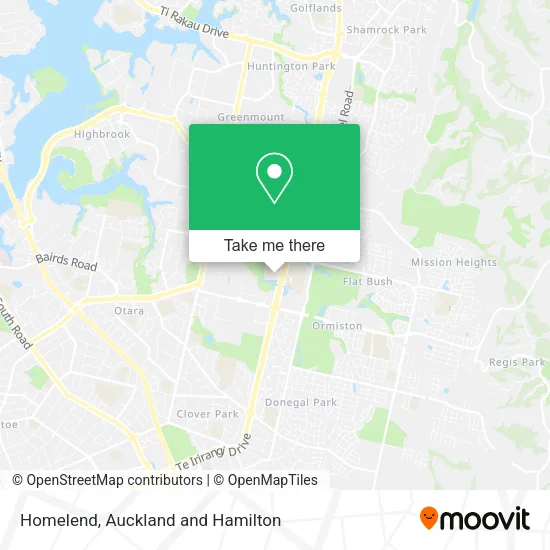 Homelend map