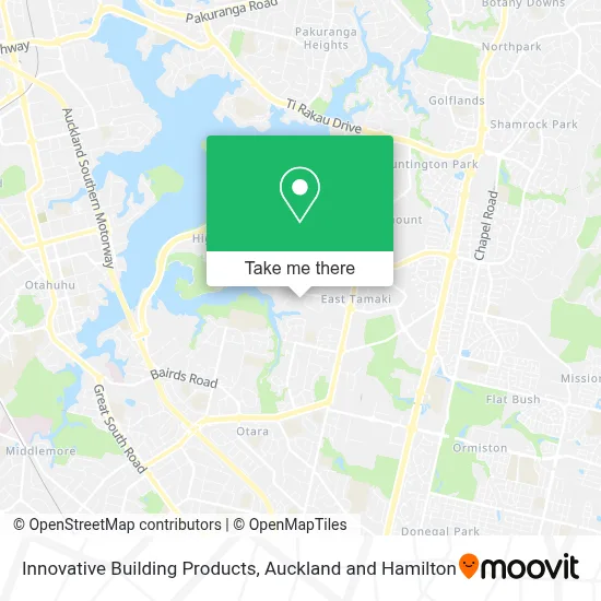 Innovative Building Products map
