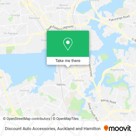 Discount Auto Accessories map