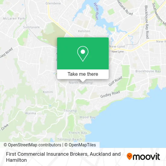 First Commercial Insurance Brokers map
