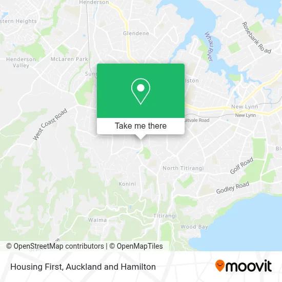Housing First map
