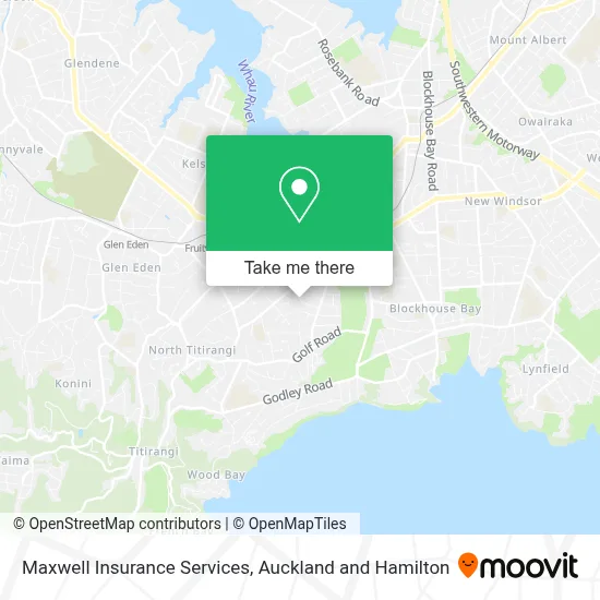 Maxwell Insurance Services map
