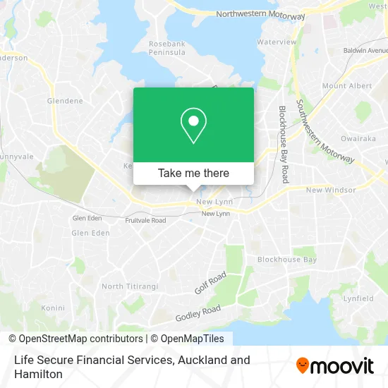 Life Secure Financial Services map