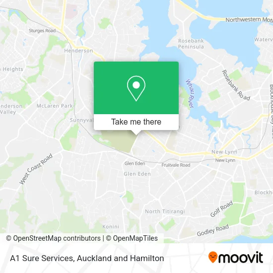 A1 Sure Services map