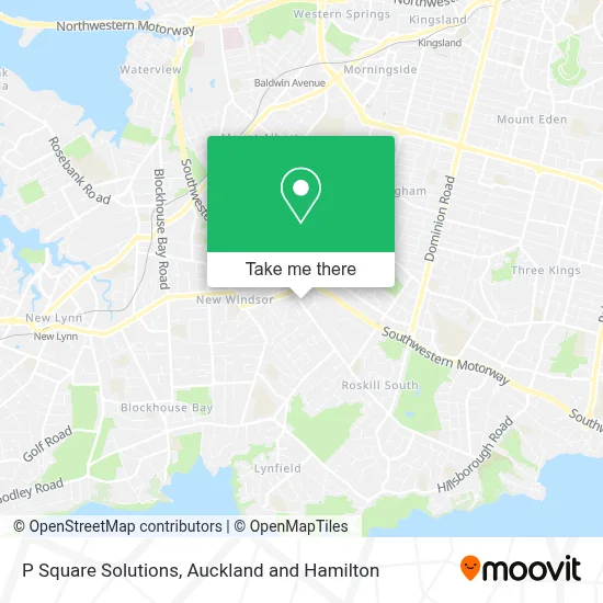 P Square Solutions map