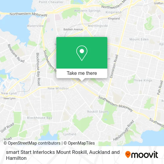 smart Start Interlocks Mount Roskill map
