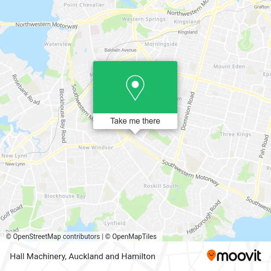 Hall Machinery map