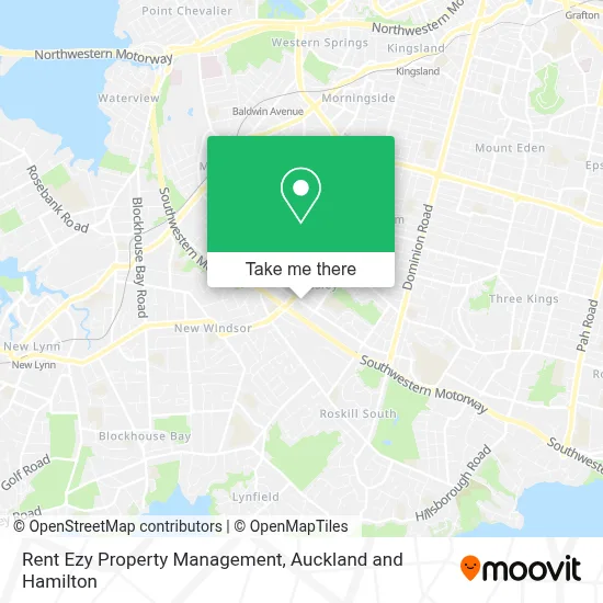 Rent Ezy Property Management map