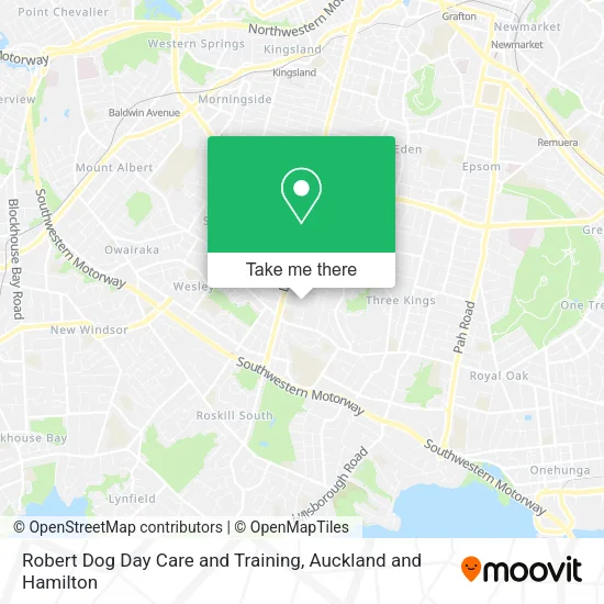 Robert Dog Day Care and Training map