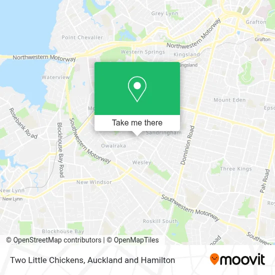 Two Little Chickens map