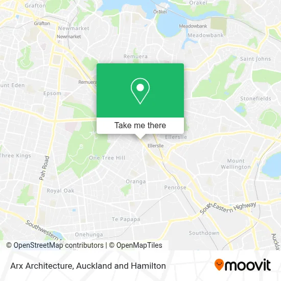 Arx Architecture map