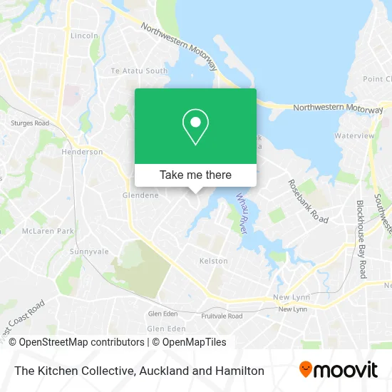 The Kitchen Collective map