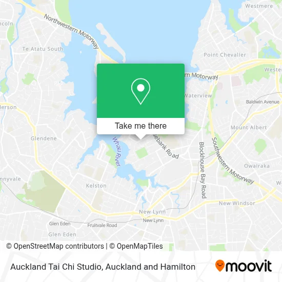 Auckland Tai Chi Studio map
