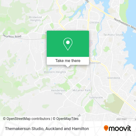 Themakersun Studio map