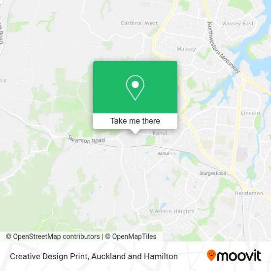 Creative Design Print map