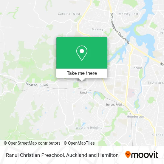 Ranui Christian Preschool map