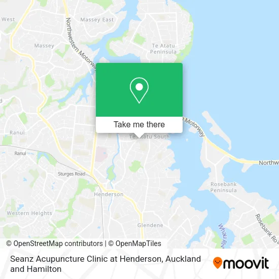 Seanz Acupuncture Clinic at Henderson map
